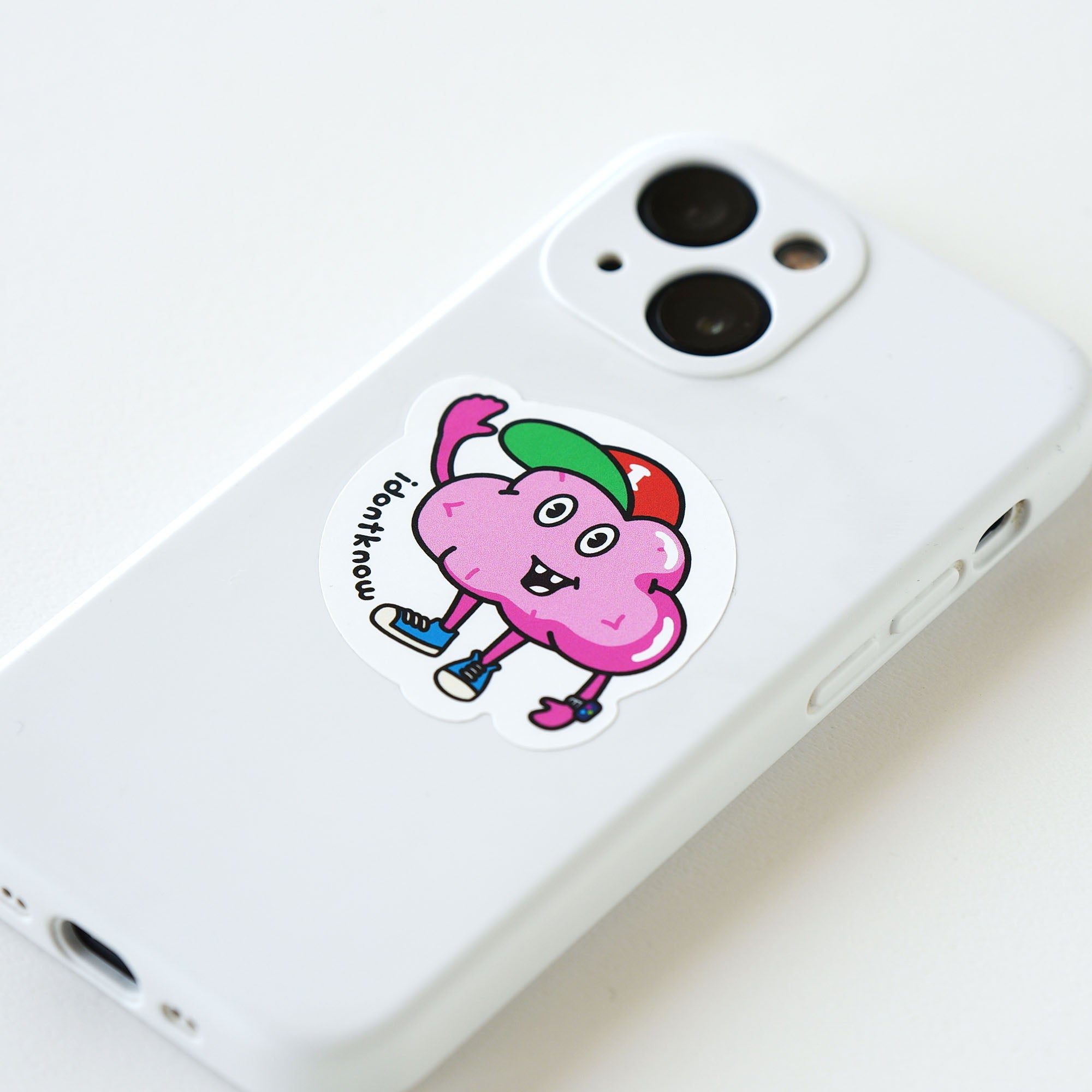 アイ・ドント・ノウくんステッカー