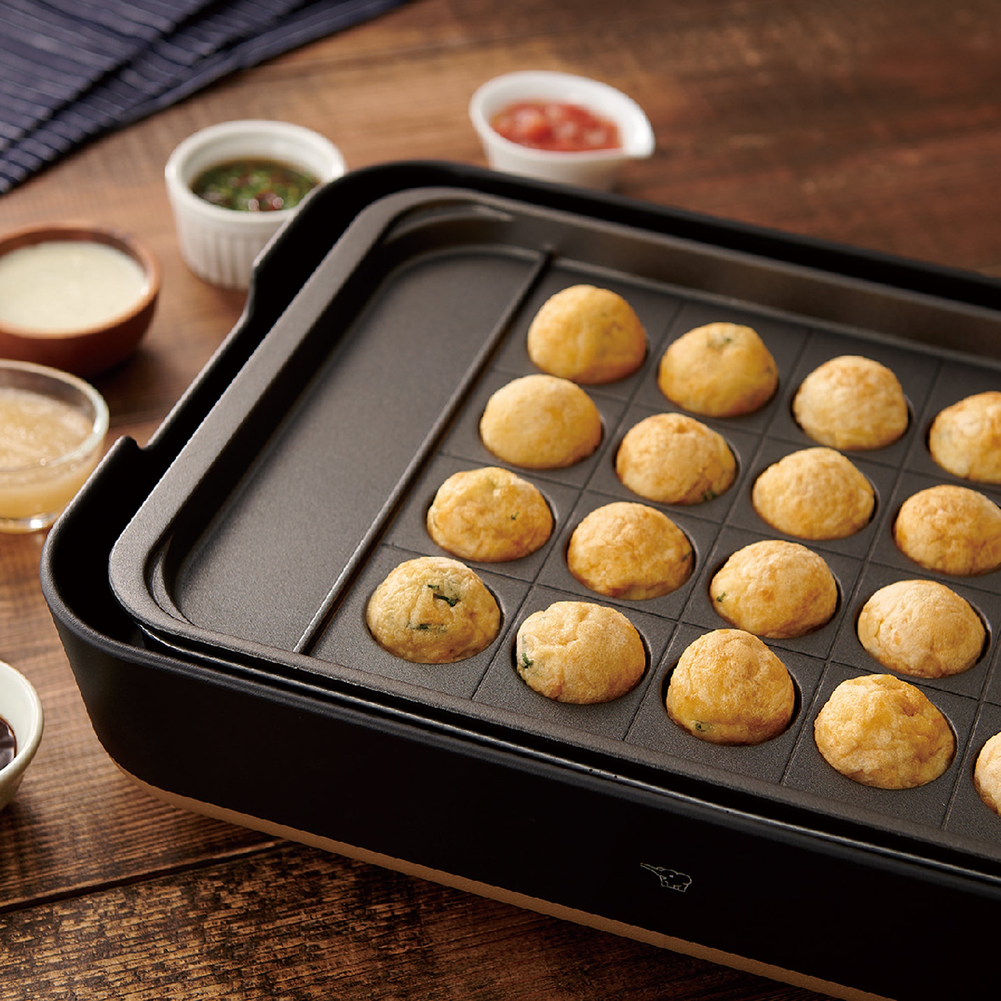 STAN. ホットプレート用たこ焼きプレート